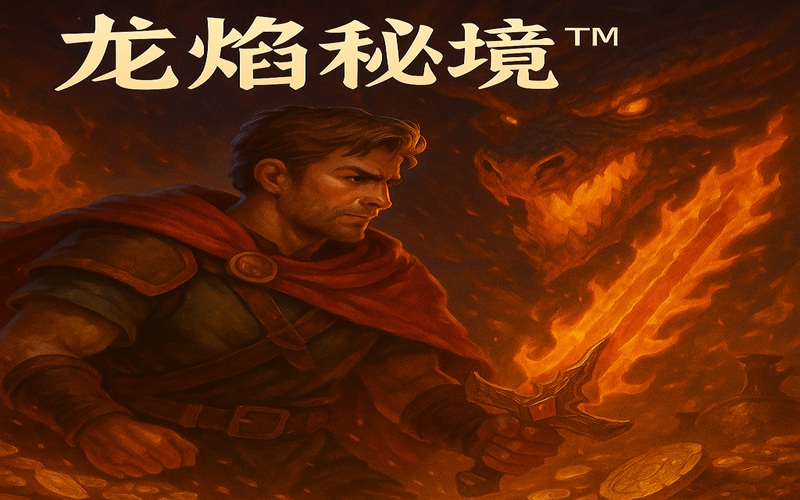 在亚云体育的《龙焰秘境™》中，火焰照亮了勇气与财富